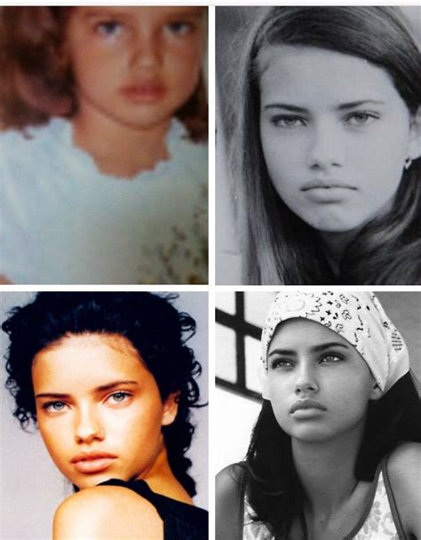 young adriana lima|adriana lima childhood photos.